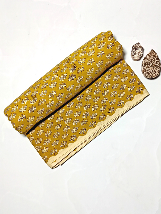 bagru small butti base red and off black butti colour hand block print fabric