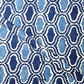 Matki Lehriya Jaal Mud Dabu Motif Indigo Base Hand Block Print Fabric