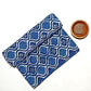 Silli Deepak Jaal Mud Dabu Motif Indigo Hand Block Dabu Print Fabric