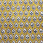 Bagru Kalamkari Grey And Yellow Small Butti Print
