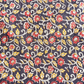 Bagru Kalamkari Red And Yellow Floral Jaal  Block Print