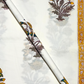Mughal Yellow And Brown Floral Butta Print