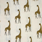 Bagru Yellow Color Giraffe Motif Hand Block Print