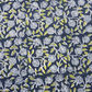 Bagru Kalamkari Grey And Black Jaal Print Fabric