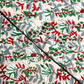 Rapid Red And Green Patti Kalamkari Floral Jaal Print