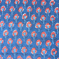 Jawtha Small Red And Indigo Floral Butti Print