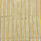 Bagru Kalamkari Yellow With Block All Over Print
