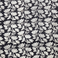 Bagru Kalamkari Black And Grey Flower Jaal Print