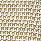 Bagru Yellow Dog Motif Hand Block Print