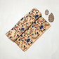 Bagru Kalamkari Flower Jaal Base Cream Flower Blue With Off Yellow Leave Colour Hand Block Print