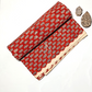 Butti 2 Kaam Base Red And Black Butti Colour Hand Block Bagru  Print  Fabric