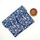 Geometric Kids Bag Motif Mud Dabu Indigo Hand Block Dabu Print Fabric
