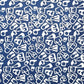 Geometric Kids Bag Motif Mud Dabu Indigo Hand Block Dabu Print Fabric