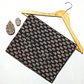 Bagru Small Butti Base Yellow And Off Black  Butti Colour Hand Block Print Fabric
