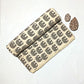 Bagru Hand Block Elephant Print Grey Color  Motif Hand Block Print