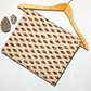 Bagru Single Motif Butta Base Cream Flower Grey And Leave Yellow Colour Hand Block Print Fabric