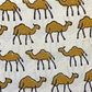 Bagru Yellow Camel Motif Hand Block Print