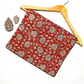 Bagru 5 Kaam Stripes Hand Block Print Fabric