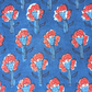 Jawtha Small Red And Indigo Floral Butti Print