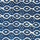 Dabu Indigo Geometric Chain Sakapara Print