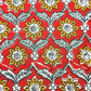 Bagru Kalamkari Mustrad Yellow With Grey Leaves Print