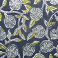 Bagru Kalamkari Grey And Black Jaal Print Fabric