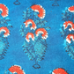 Jawtha Red And Indigo Floral Butta Print