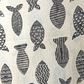Bagru Big Fish Off White Print