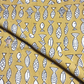 Bagru Small Fish Yellow Print