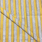 Bagru Kalamkari Yellow With Block All Over Print