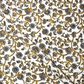 Bagru Kalamkari Grey And Yellow Small Butti Floral Jaal Print