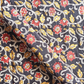 Bagru Kalamkari Red And Yellow Floral Jaal  Block Print