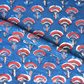 Jawtha Indigo Small Butti Floral Print