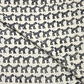 Bagru Grey Dog Motif Hand Block Print