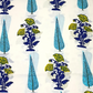 Mughal Sky Blue Floral Print