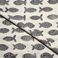 Bagru Big Fish Off White Print