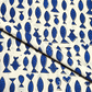 Bagru Small Fish Off Blue Print