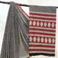 Small Butti Flower Off Black With Off White Flower With Sakpara Border Black Colour Hand Block Print Saree