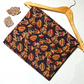 Bagru Kalamkari Red And Yellow Matkii Jaal Print