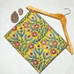 Rapid Red And Yellow Jankara Jaal Motif Print