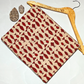 Bagru Small Fish Off Red Print