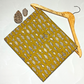 Bagru Small Fish Yellow Print