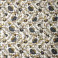 Kalamkari Honey Flower Jaal Cream Base , Leave And Phoda Yellow Colour Hand Block Print Fabric