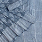 Small Straight Grey Base With Mud Dabu Hand Block Print Saree