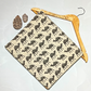 Bagru Grey Camel Motif Hand Block Print