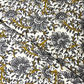 Bagru Indra 1 Kaam Base Cream With Red Indra  Flower Colour Hand Block Print Fabric