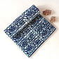 Dabu Indigo Floral Jaal Leave Print