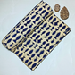 Bagru Small Fish Off Blue Print
