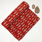 Bagru Small Fish Dark Red Print
