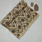 Bagru Kalamkari Grey Colour Floral Jaal Print